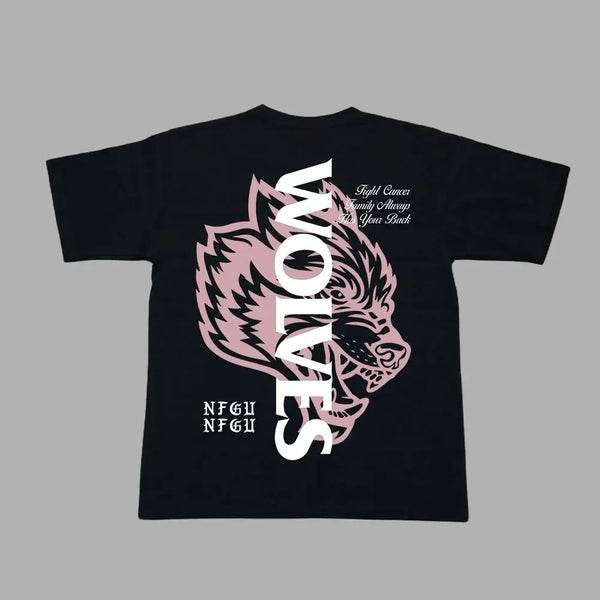 Camiseta Oversized Wolves Unissex